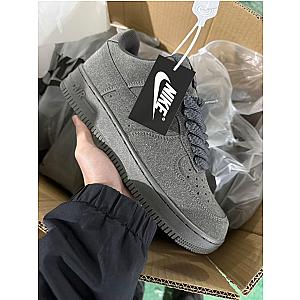 Nike Air Force 1 '07 LV8 'Denim Anthracite' — Premium Distressed Canvas