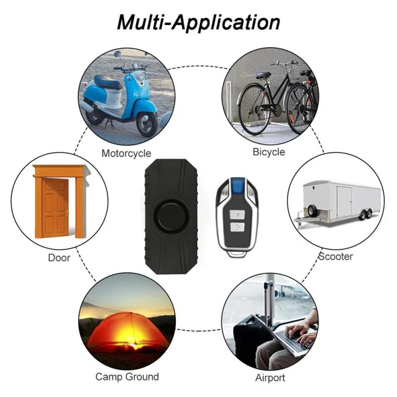 Wireless Bicycle Vibration Alarm