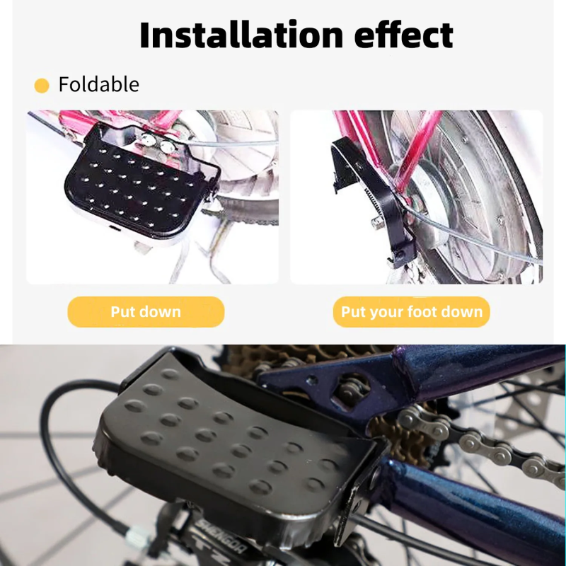 Universal Mountain Bike Footrest